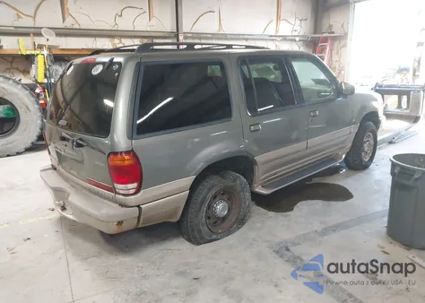 2000 Mercury Mountaineer from USA, damaged, VIN 4M2ZU86P9YUJ46250
